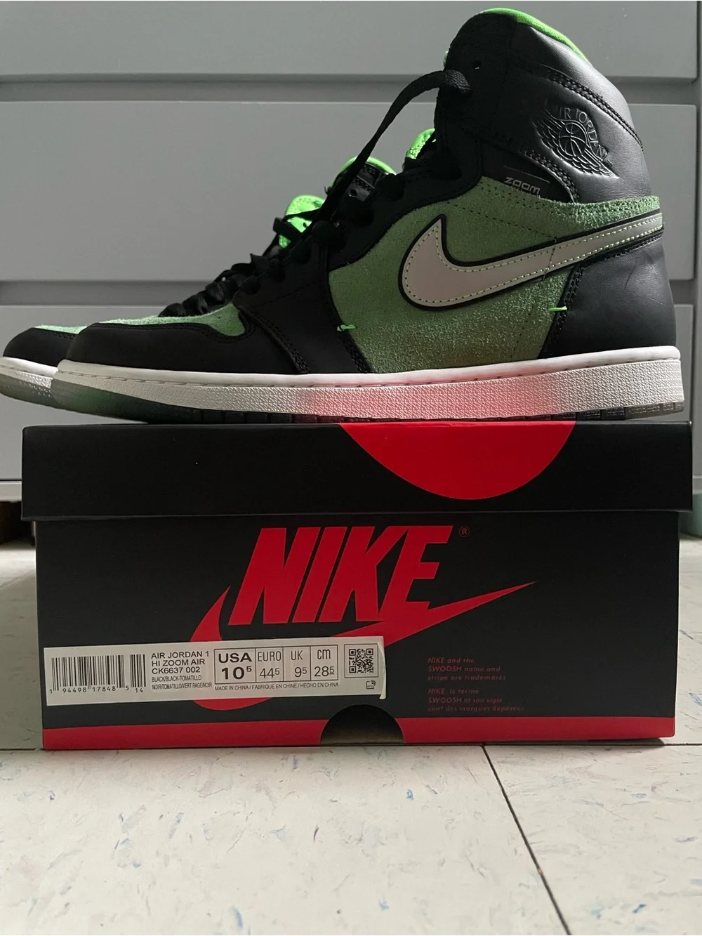 Jordan 1 Retro High Zoom Zen Green Men’s